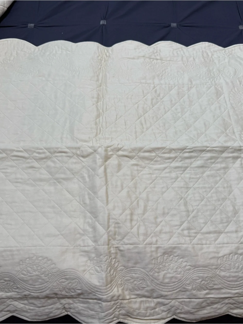 Northern Nights Cream Quilted Bedding - Soft Neutral Comfort